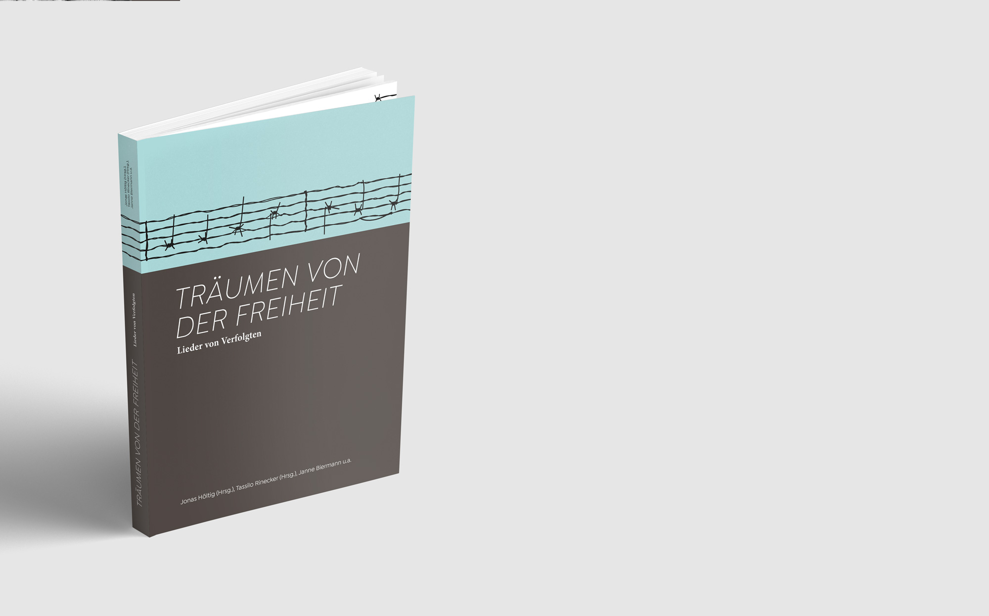 Cover-Design für "Lieder von Verfolgten"