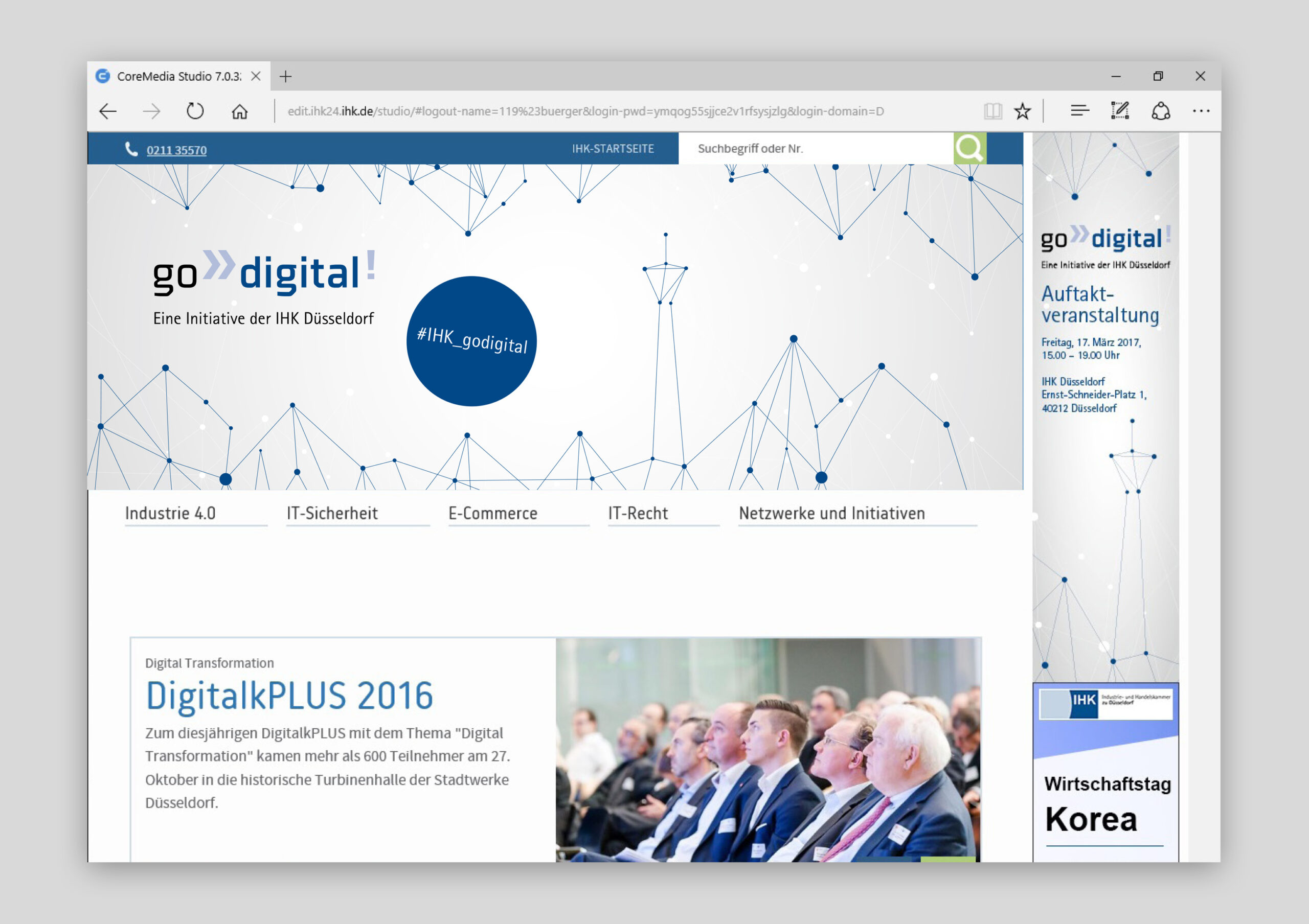 Header für Go Digital