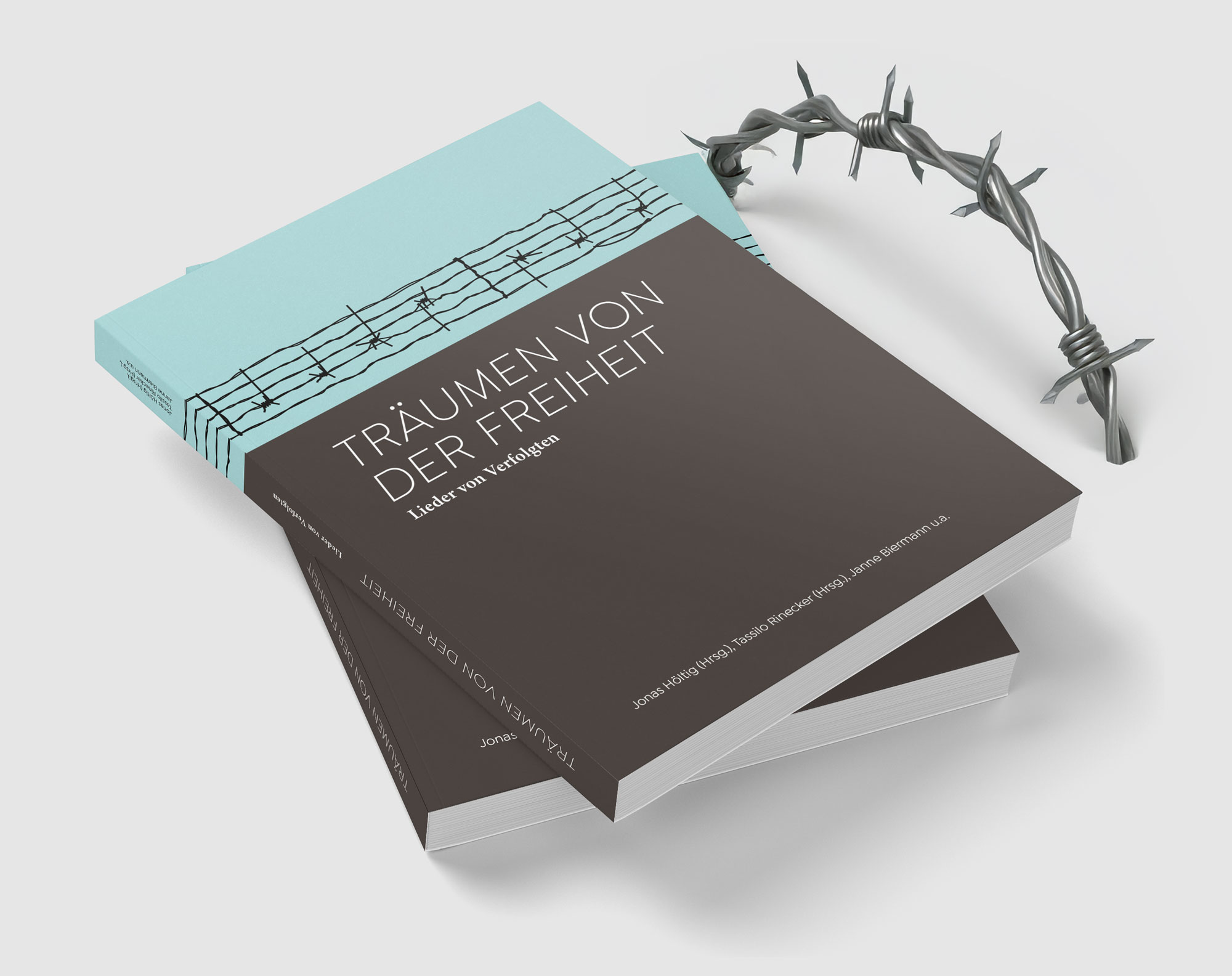 Cover-Design für "Lieder von Verfolgten"