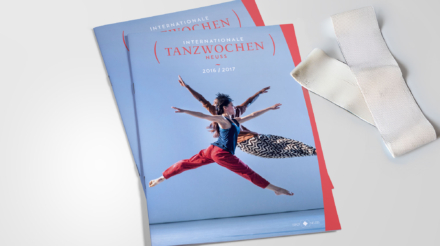 Programmheft für die Tanzwochen Neuss 2016/2017